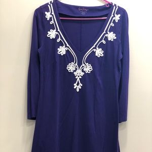 Lilly Pulitzer Embroidered Cotton Dress